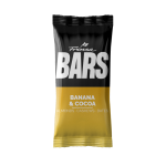 Banana and cocoa energy bars